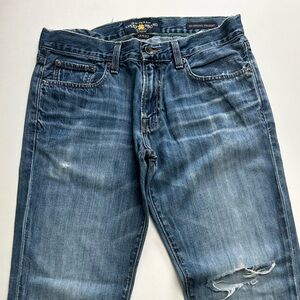 Lucky Brand 221 Original straight 31 X 32 vintage blue jeans Levi's Y2K